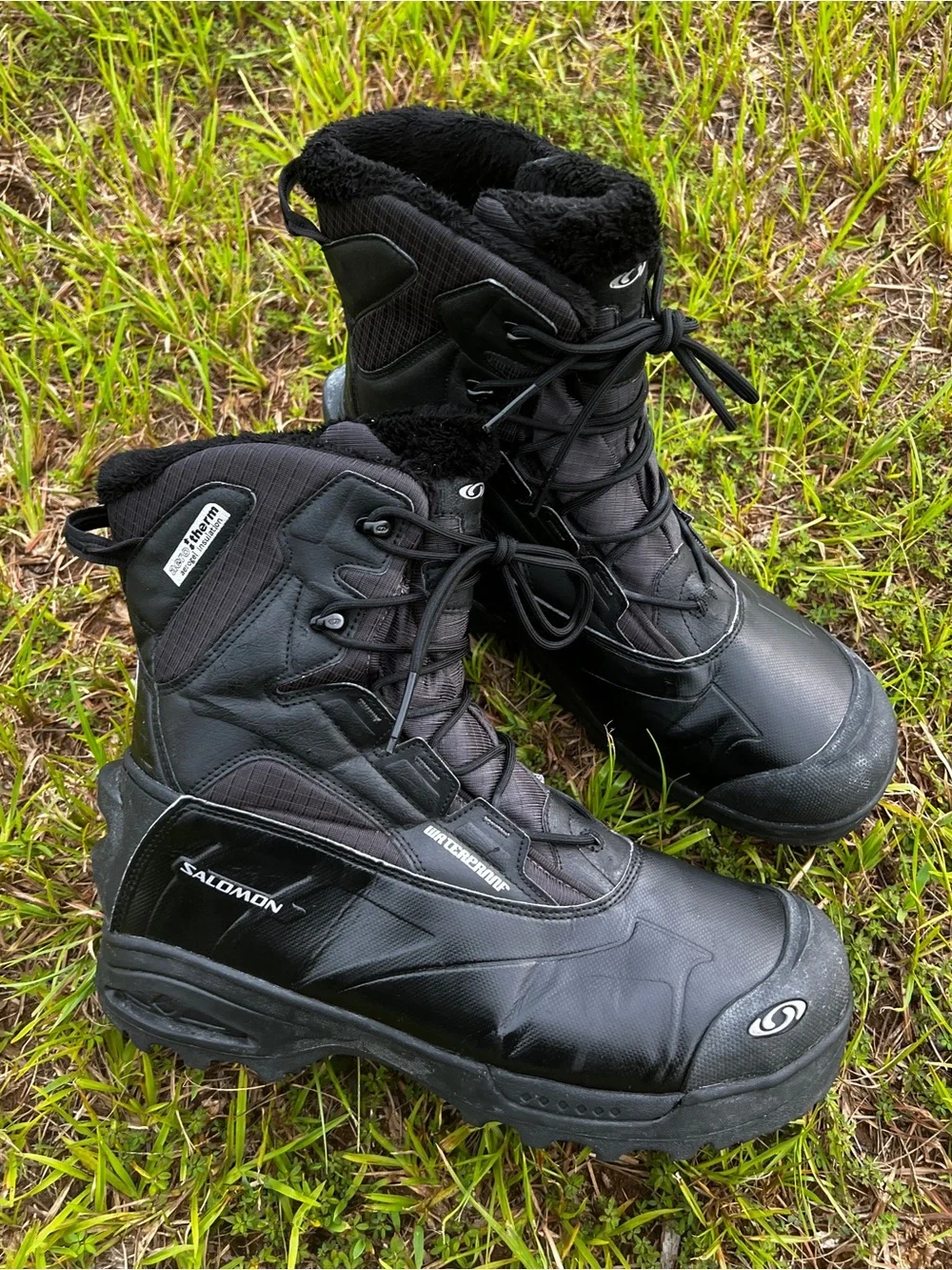 Salomon clean worn
